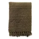 Senna Throw Military Olive 55x71in