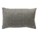 Verano Outdoor Pillow Charcoal Gray 12x20in