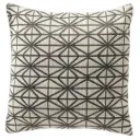 Nisa Outdoor Pillow Charcoal Gray 18in