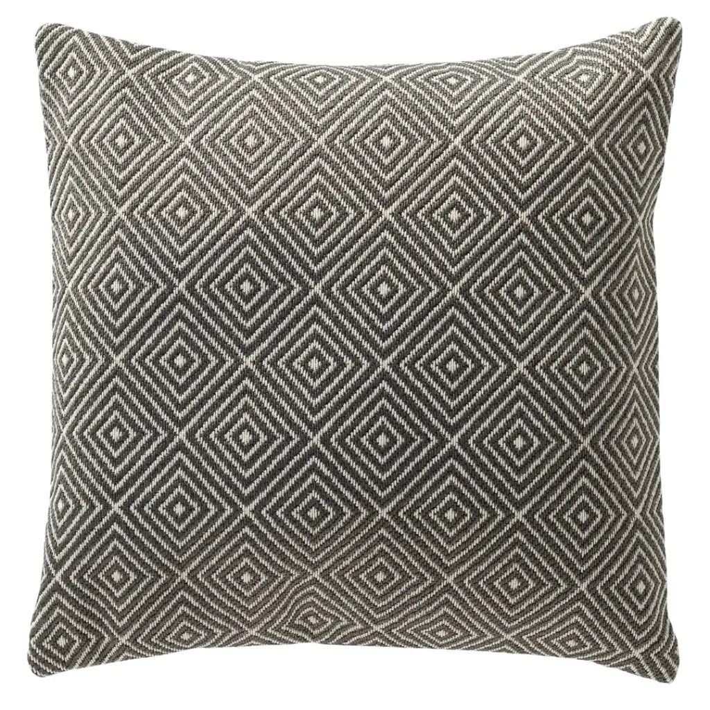 Verano Outdoor Pillow Charcoal Gray 18in