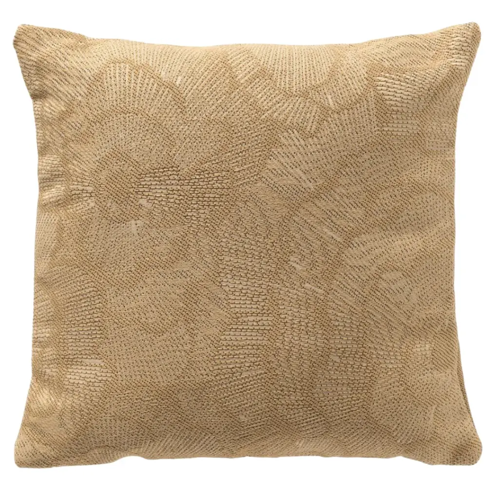 Daisy Outdoor Pillow Irish Cream 18in