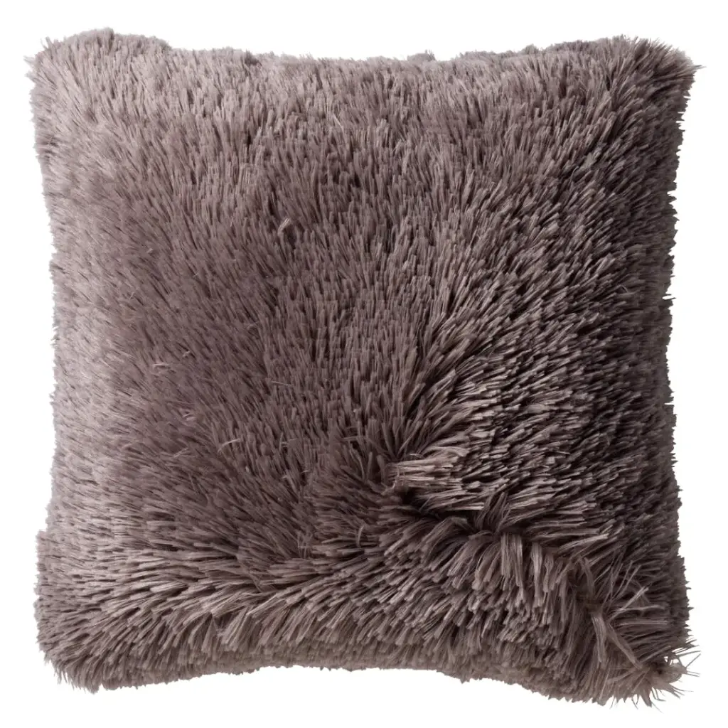 Fluffy Pillow Driftwood 24in
