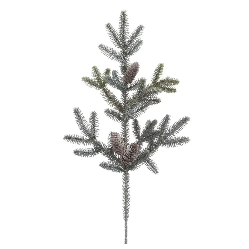 Pine Spray with Pine Cones 26in