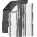 Combo Kitchen Towel Black 20x28in 4pc