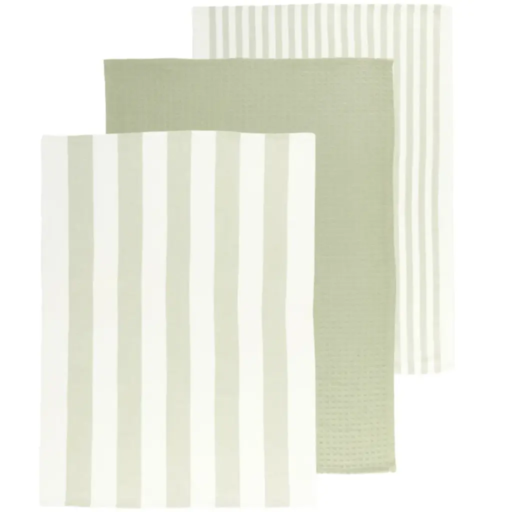 Marra Kitchen Towel Seagreen 20x29in 3pc