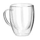 Double Walled Glass Mug 350ml