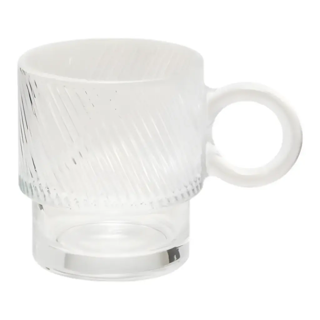 Lorene Glass Mug Clear 
