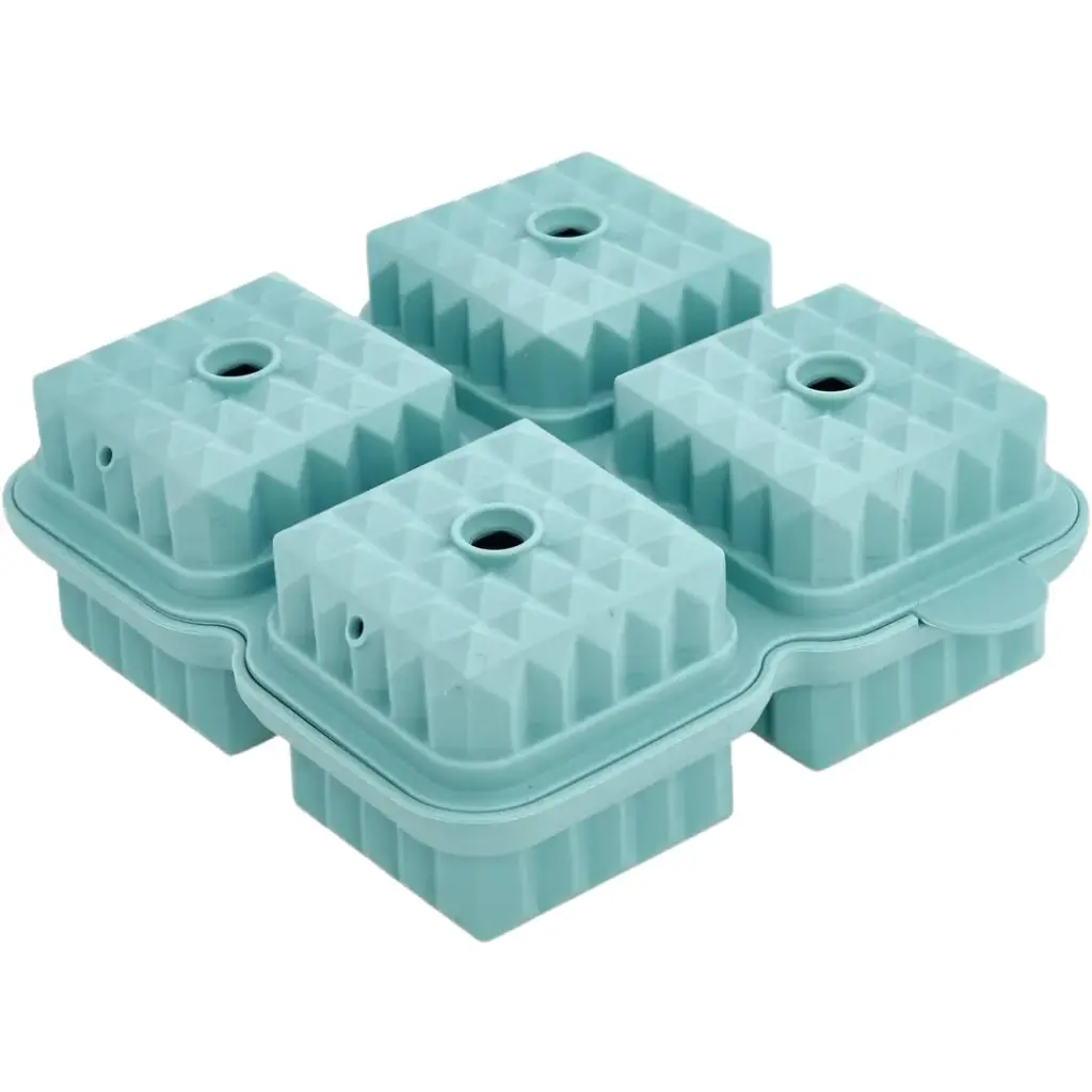 Silicone Prism Ice Mold 4pc