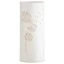LED Candlelight with Dandelion Print 10in
