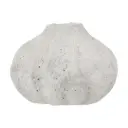 Round Coral Stone Vase 4in