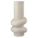 Ring Dome Vase Light Gray 15.5in