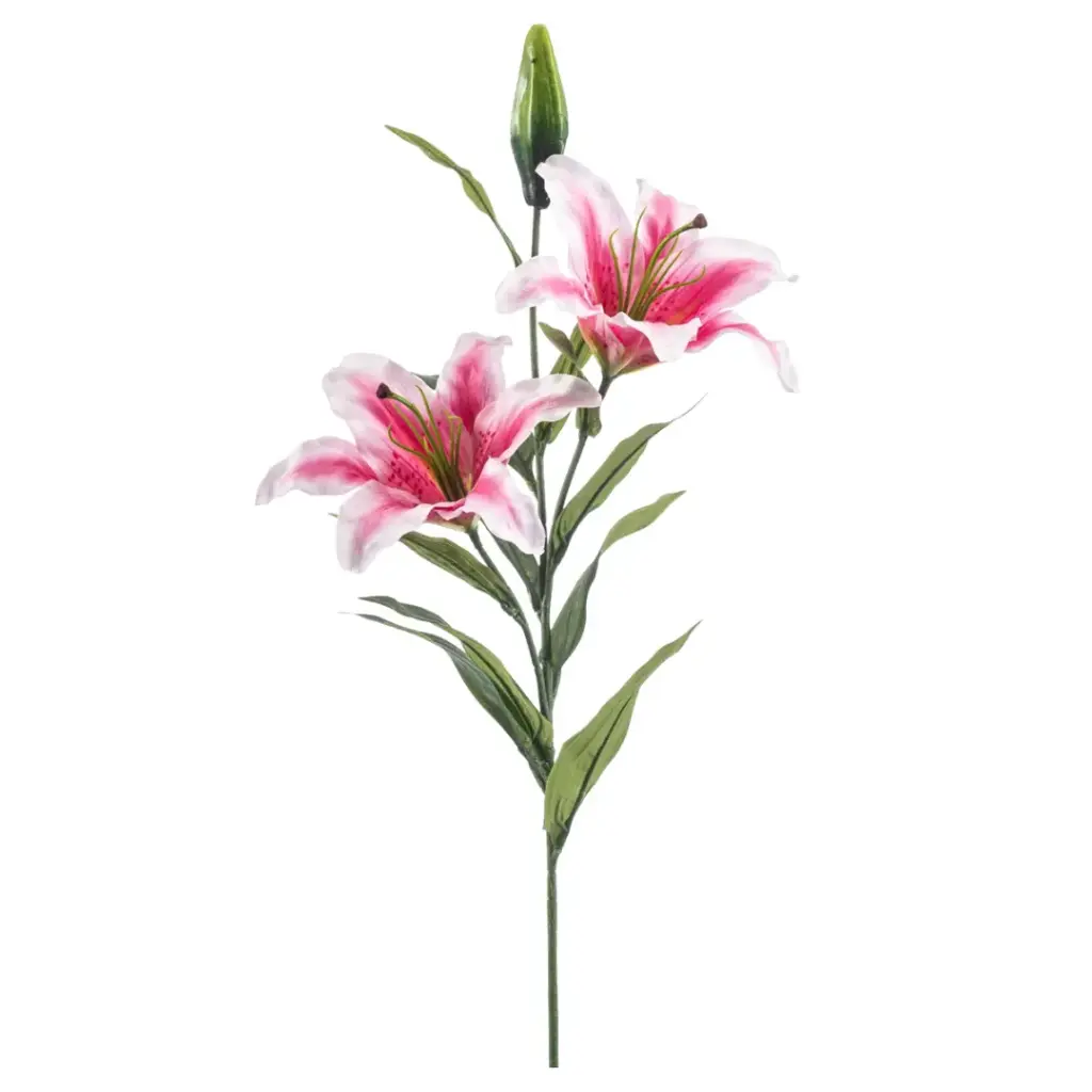 Lily Spray Pink 33.5in