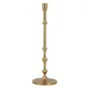Beaded Taper Holder Bronze 15.5in