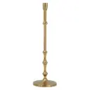 Beaded Taper Holder Bronze 19in