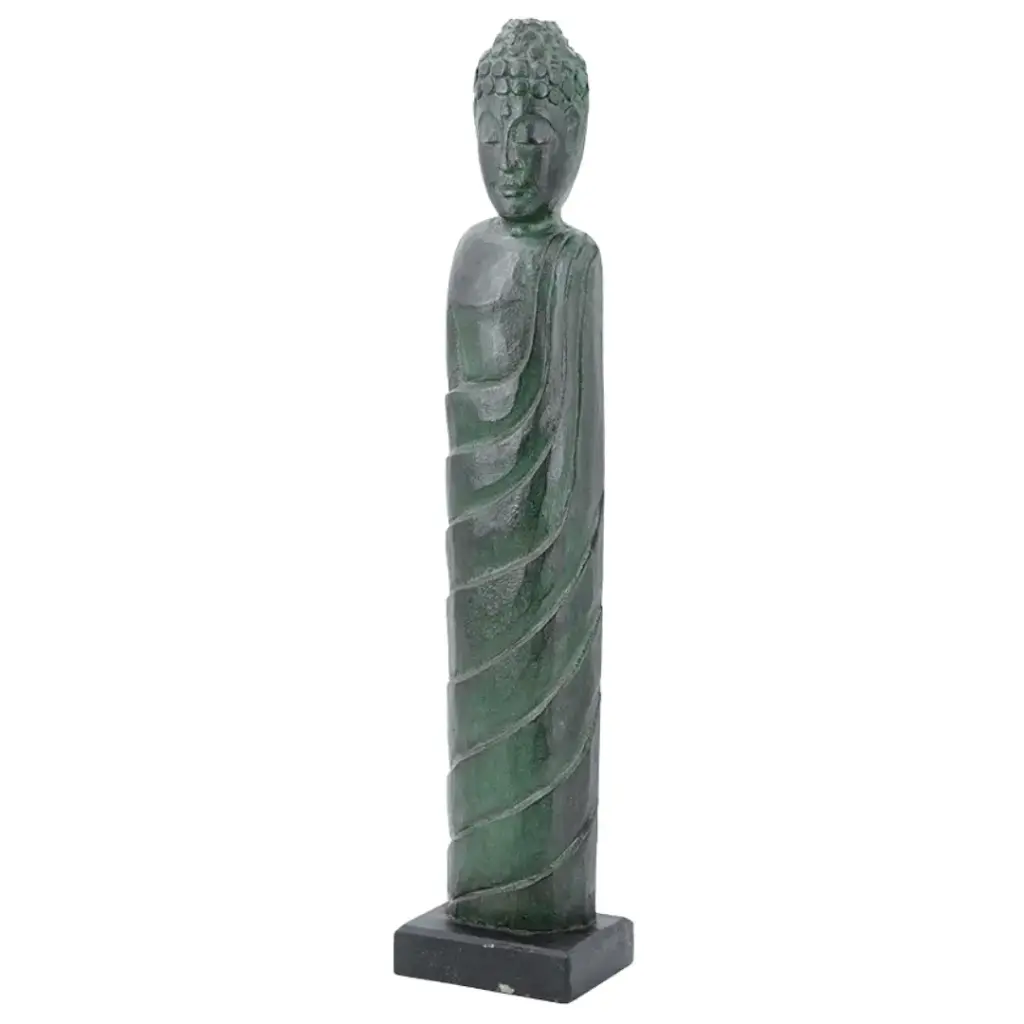 Buddha Wood Statue 27.5in