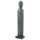 Buddha Wood Statue 27.5in