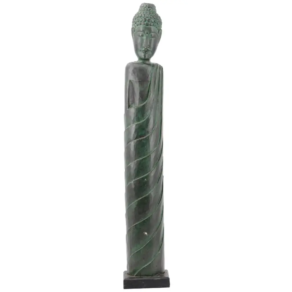 Buddha Wood Statue 39.5in