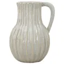 Ceramic Textured Vase 12in