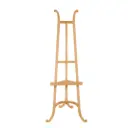 Wood Easel with Foldable Stand 58in