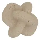 Resin Knot Accent Beige 5.5in