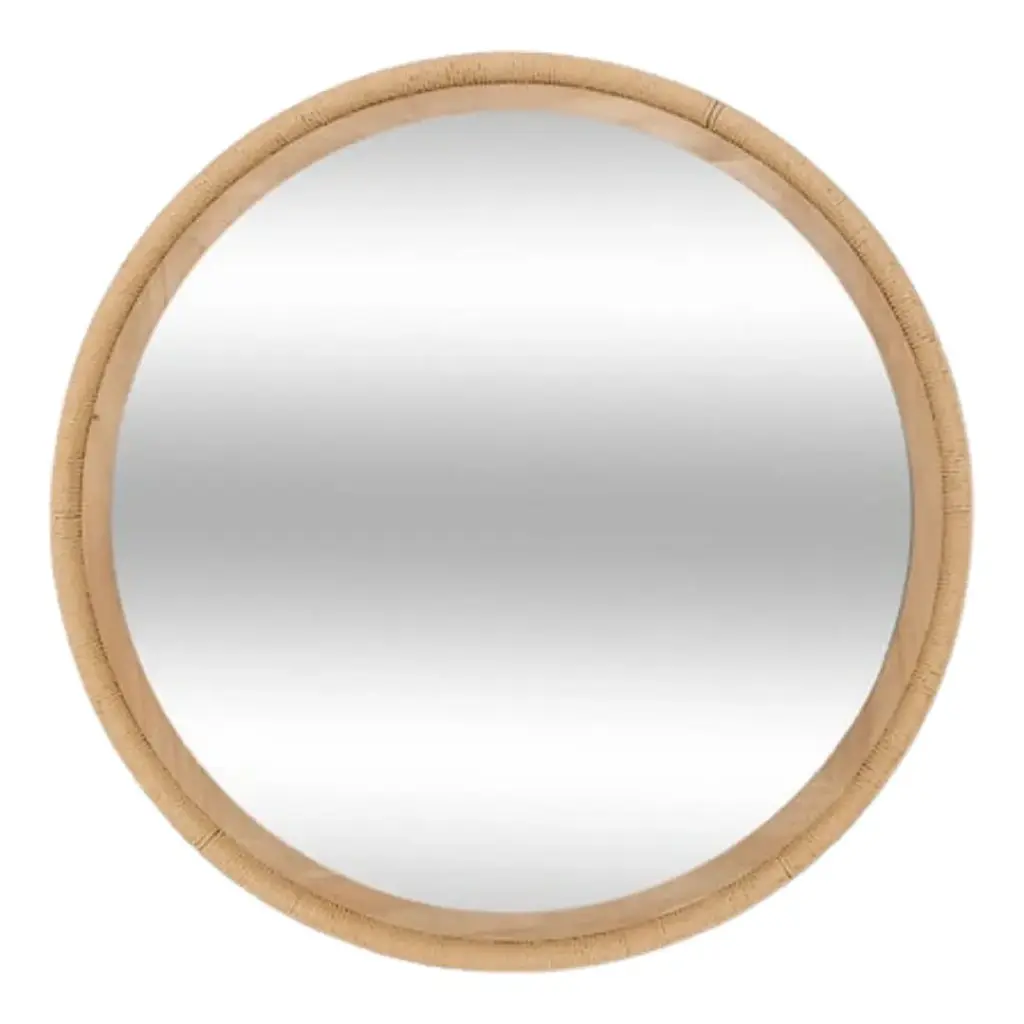 Laia Round Rope Mirror 32in