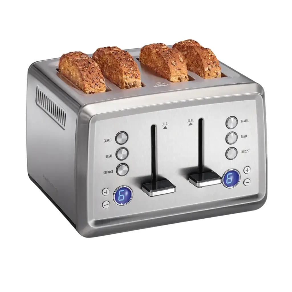 Hamilton Beach Stainless Steel Digital 4-Slice Toaster 