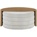 Florence Nesting Cocktail Table Brown