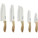 Cuisinart Advantage Ceramic Coated Knife Set with Blade Guards 10pc