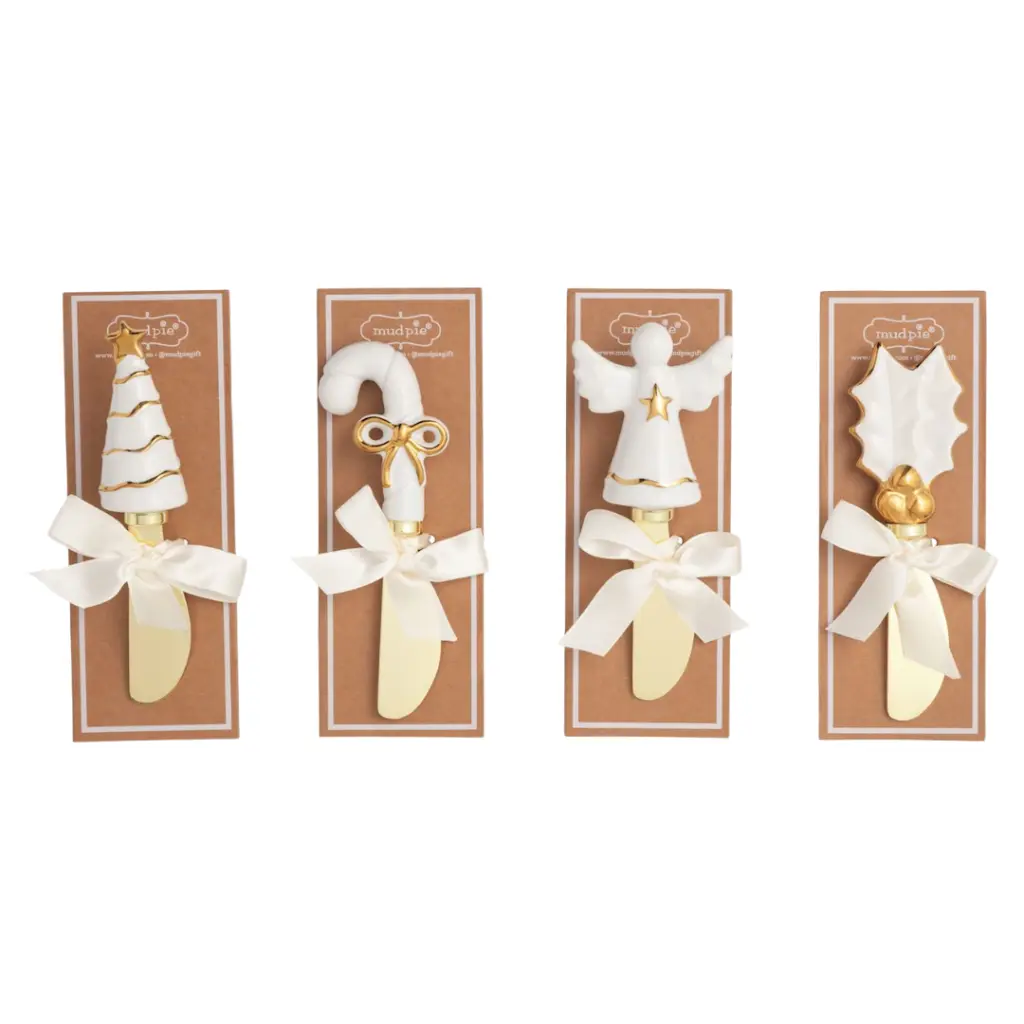 Holly Spreader Gold Assorted 1pc