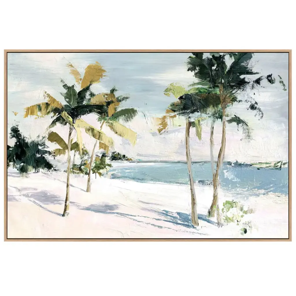 Trade Winds I Framed Canvas Art 36x24in