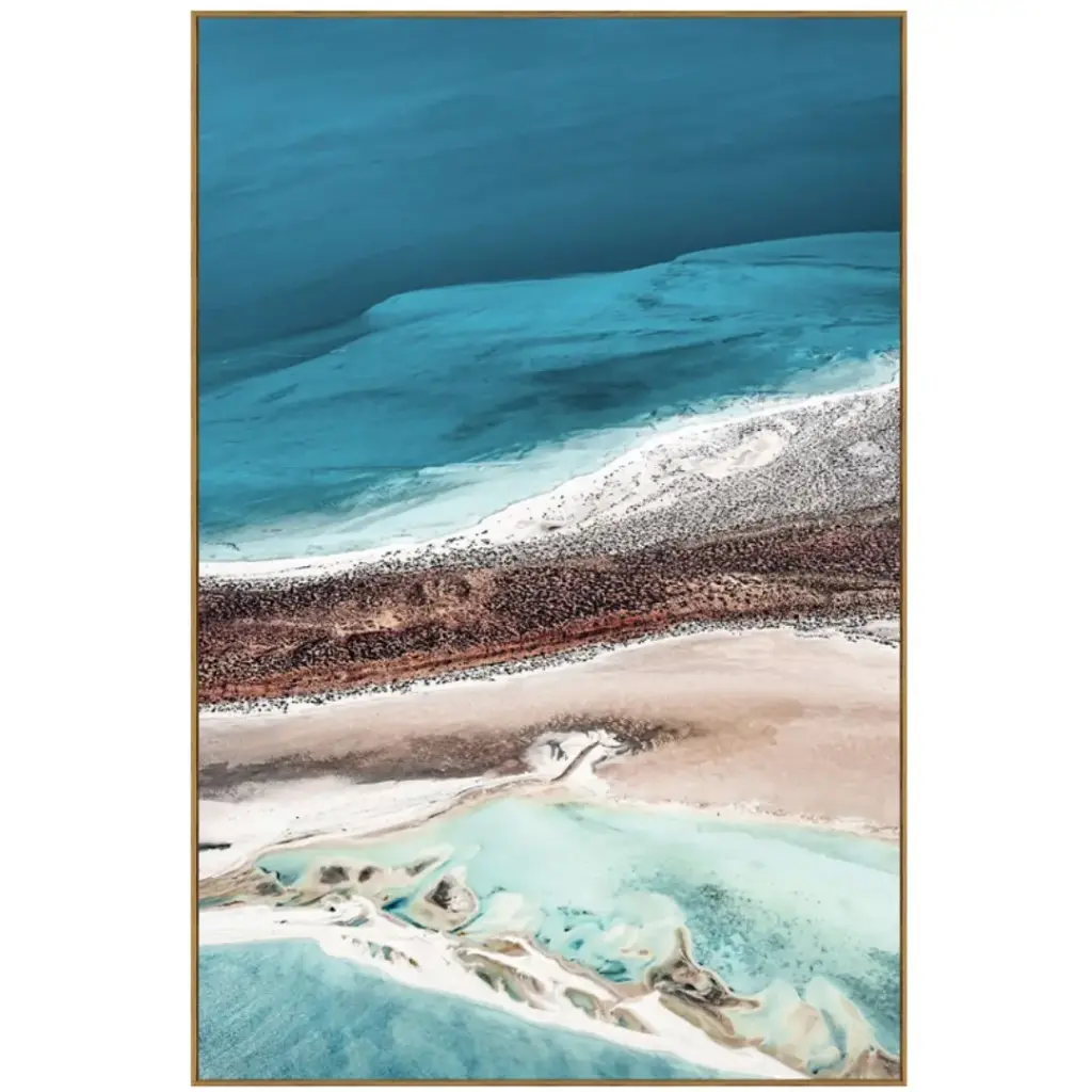 Beyond the Reef Tempered Glass Print 40x60in