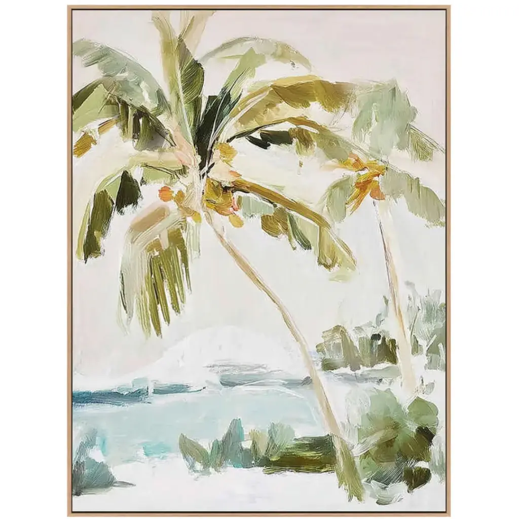 Hidden Canopy I Framed Canvas Art 30x40in