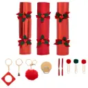 Holly Crackers Red 6pc