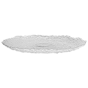 Roche Round Platter Clear 13in