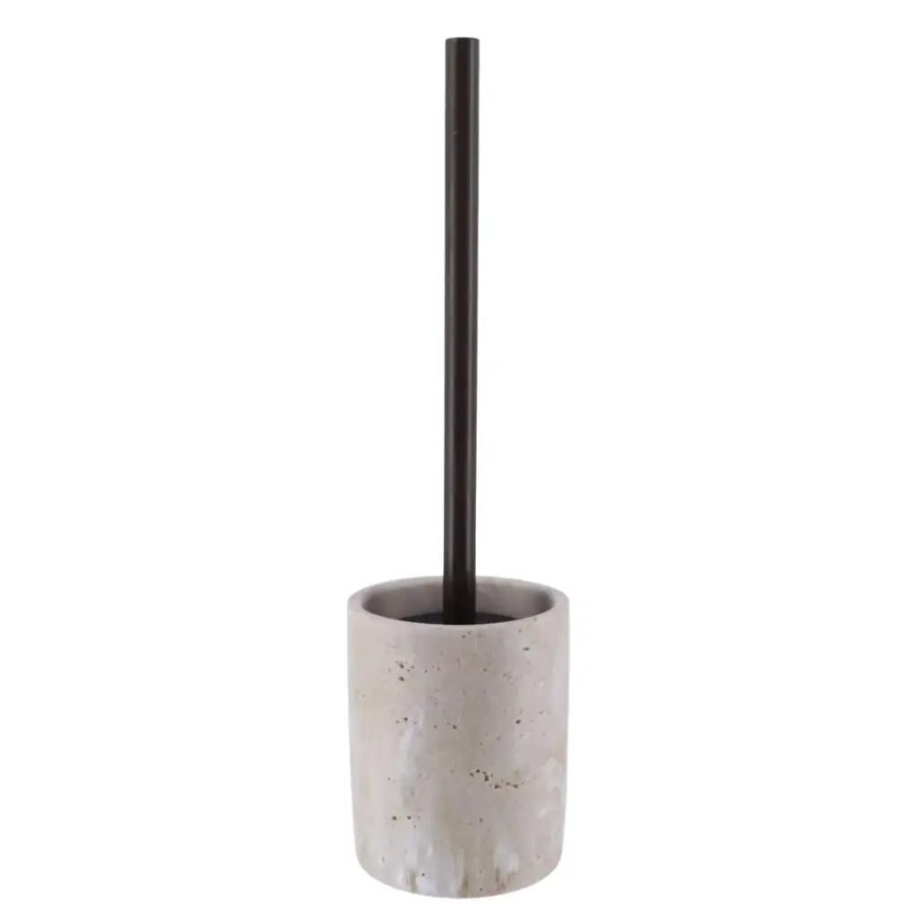 Travertine Finish Toilet Brush