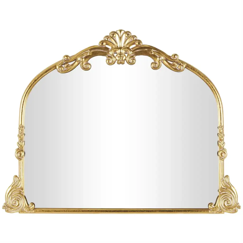 Decorative Gold Mirror 44x34in