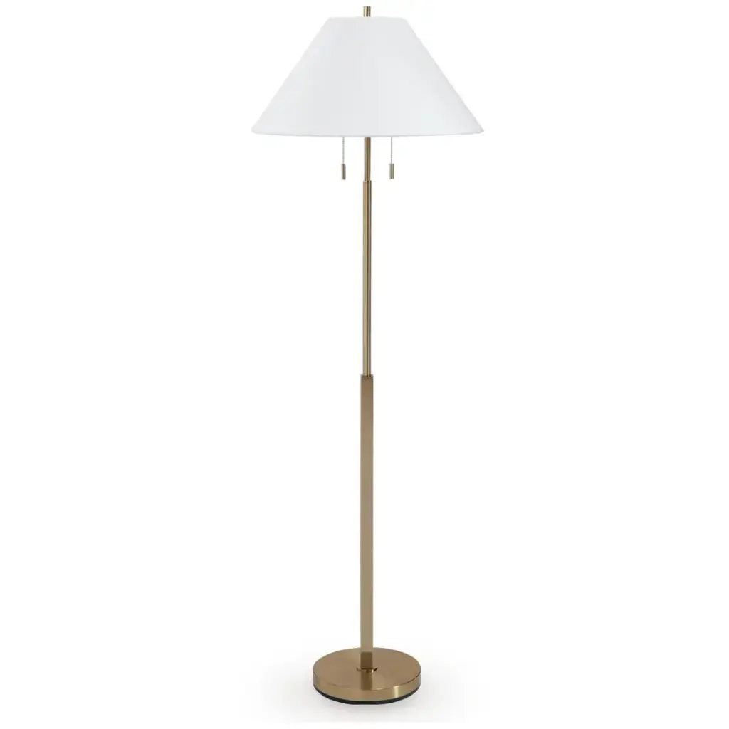 Haigwood Metal Floor Lamp 62in