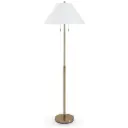 Haigwood Metal Floor Lamp 62in