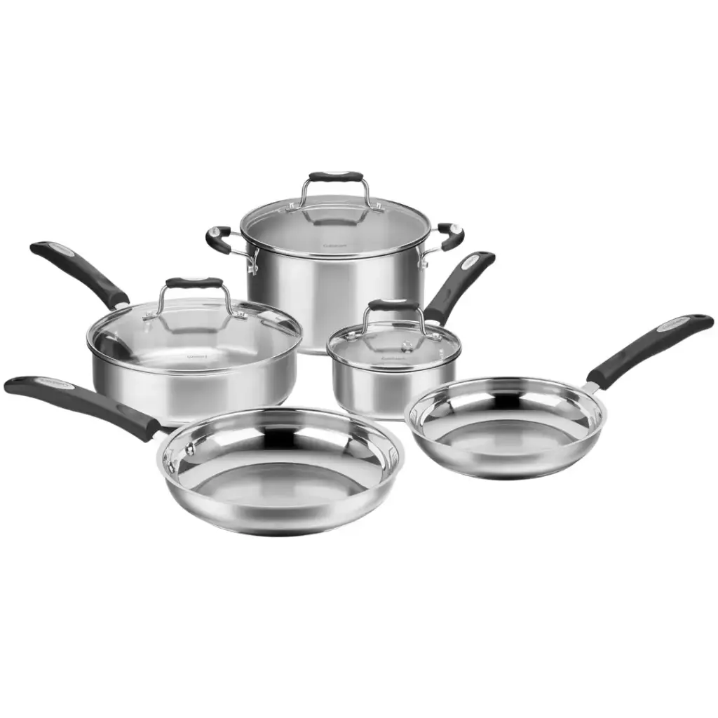 Cuisinart Stainless Steel Cookware Set 8pc