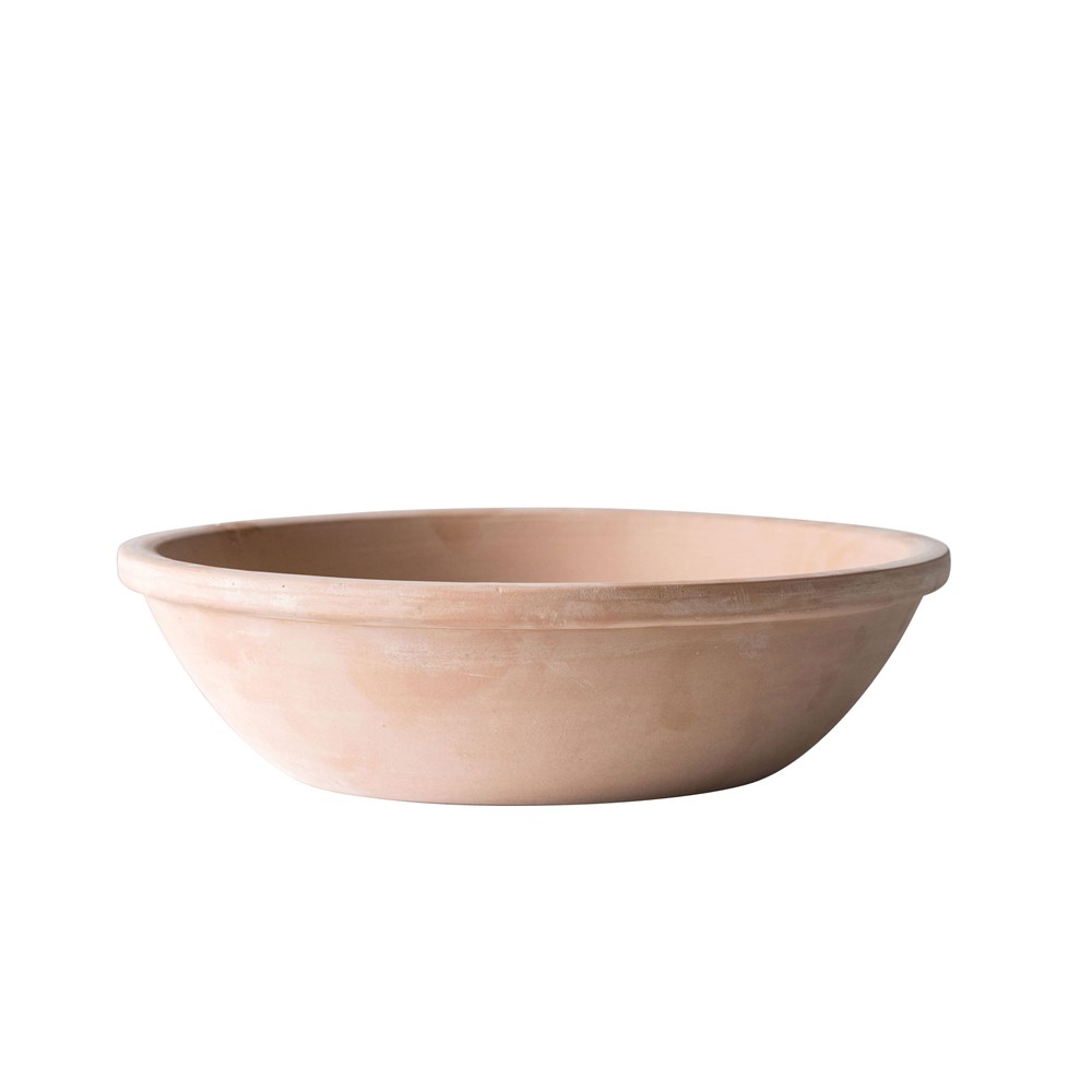 Terracotta Bowl 13x4in