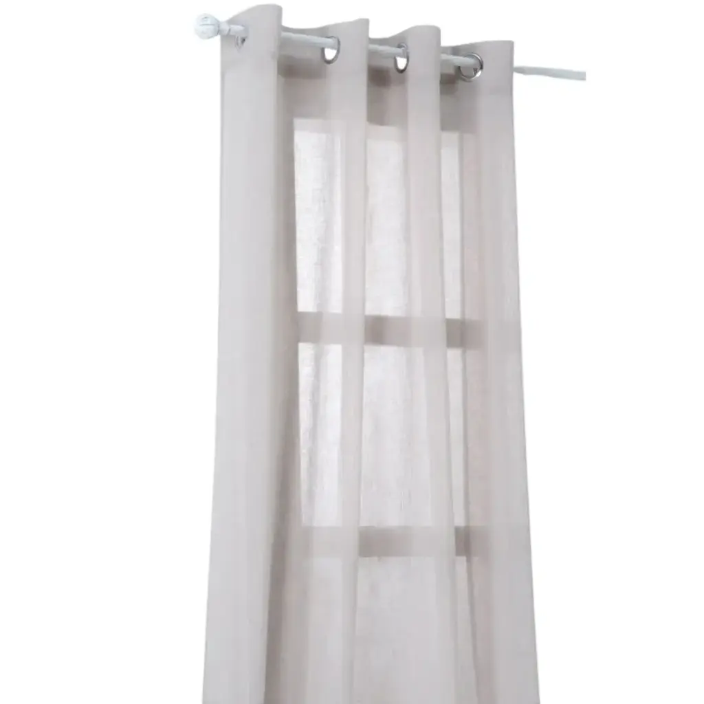 Paloma Sheer Panel Natural 104in