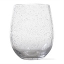Bubble Glass Stemless Clear