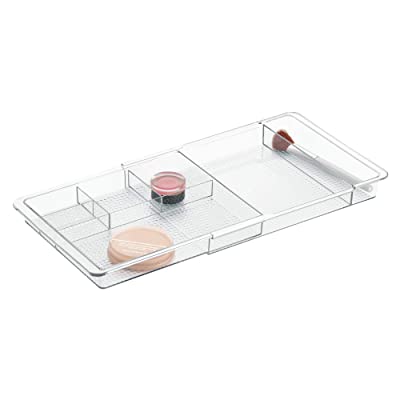 Clarity Expandable Drawer Organizer Clear