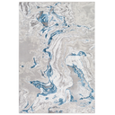 Lustro Indigo Swirls Rug 8x10