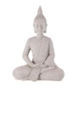 Meditating Buddha Garden Sculpture Grey 28in