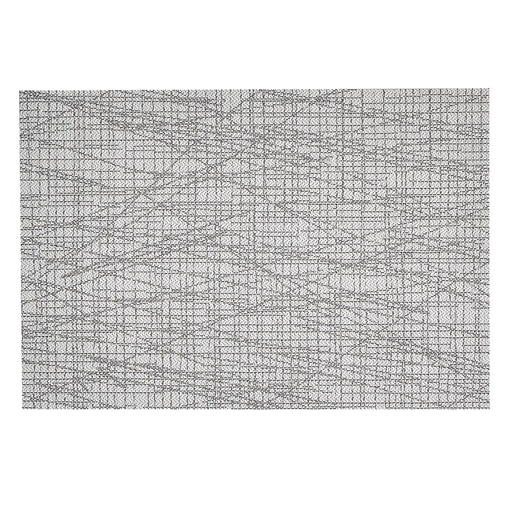 Scratch Vinyl Placemat Charcoal