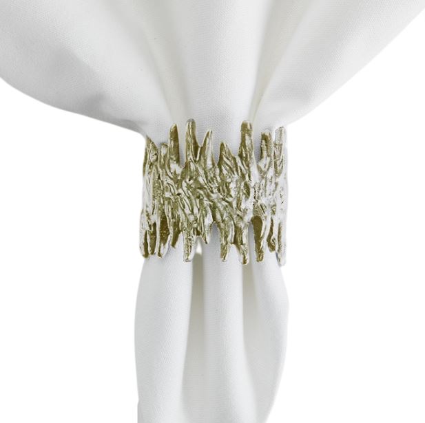 Silver Cast Napkin Ring