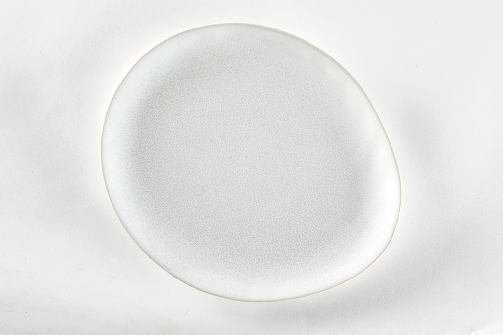 Margo White Oval Platter