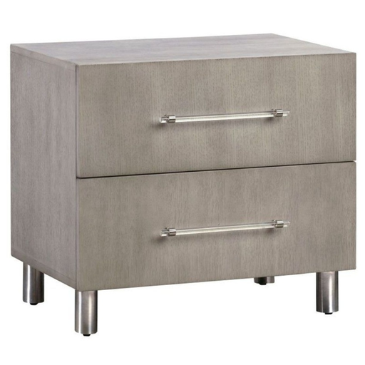 [163120-TT] Argento Nightstand Misty Grey