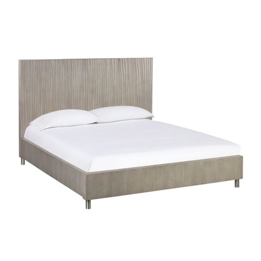[163125-TT] Argento King Bed Misty Grey